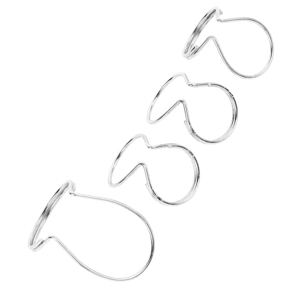 Silver metall fingerplektrum 4-pack fjärilsgitarr tumplektrumset för gitarrister