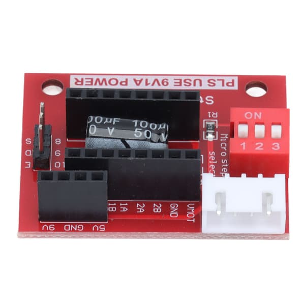 Stepper Motor Control Udvidelseskort til A4988 DRV8825 3D Printer Driver Kontrolkort
