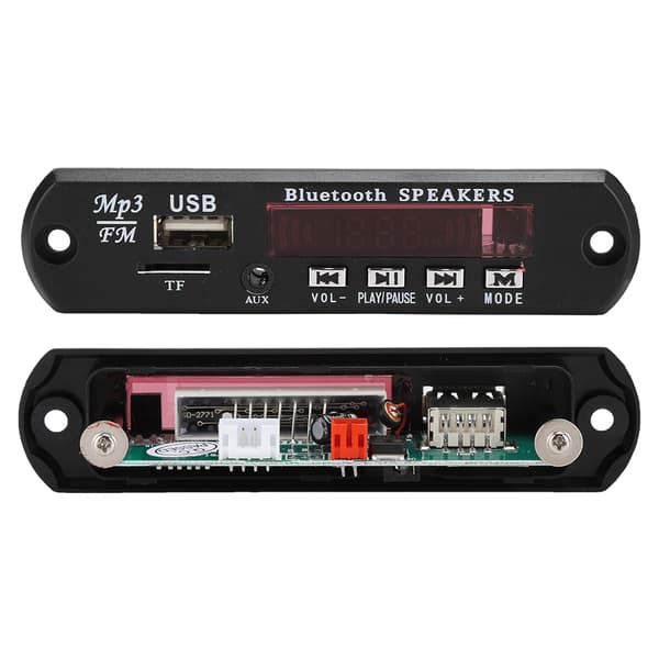 Bluetooth 5.0 MP3-afspillerkort, tabsfri WMA WAV APE-dekoder, FM-radio, understøttelse af USB-flashdrev