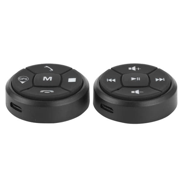 Trådlös rattfjärrkontrollknapp för GPS Volym Bil Audio Switch