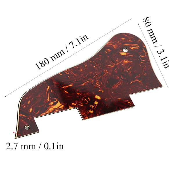 Elgitarr Scratchplate Skyddsplatta Instrumentdelar för Gibson ES-335