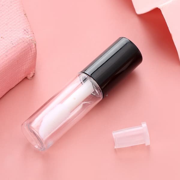 45 st 1,2 ml Mini Läppglansrör DIY Små Läppstiftrör Behållare Tomma Flaskor