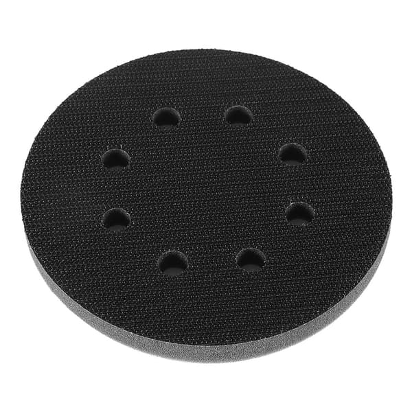 125 mm diameter blød buffer svampe-interfacepude til slibepuder (8 huller)