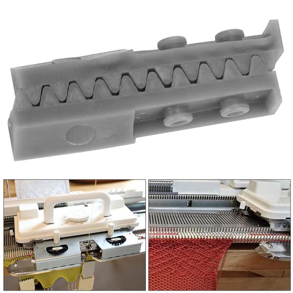 Siderack Strikkemaskine Plastdele V/H Par til Silver Reed