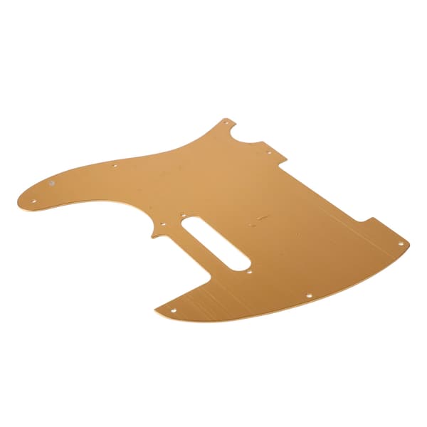 Premium Gold Aluminiumlegering Elgitarr Plektrumskydd, Robust Anti-Rep Frontplåtsskydd