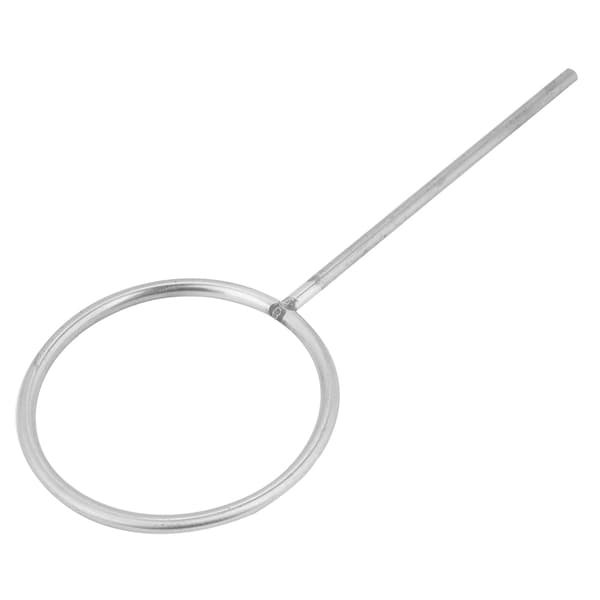 100 mm laboratorieunderstøttelse i rustfrit stål med lukket ring