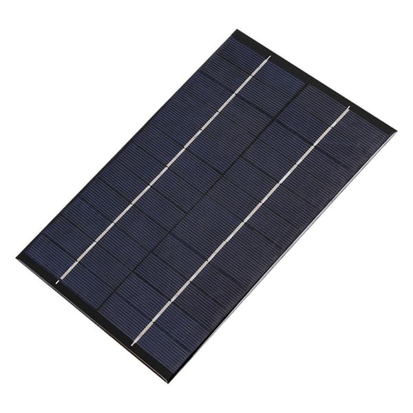 4.2W 12V Mini Bärbar Polysilikon Solpanel DIY Strömmodul Batteriladdare