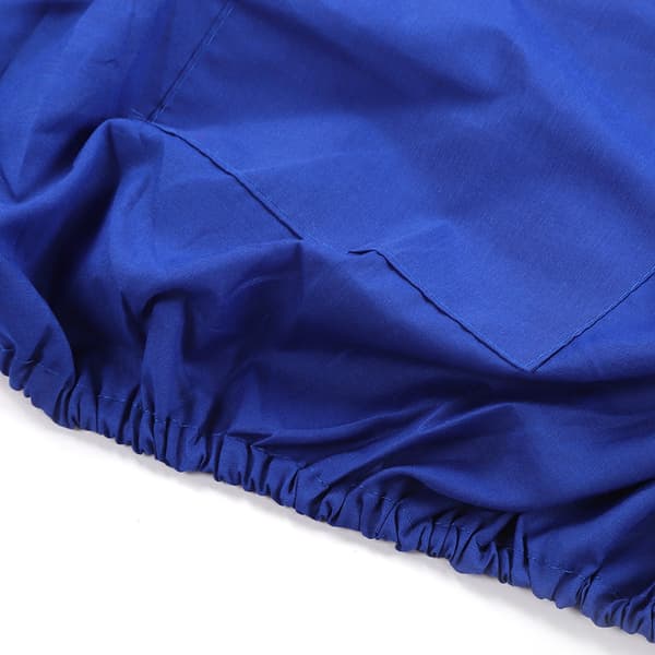Blå Polyester Biodlarjacka Rund Slöja Ventilerad Skyddande Trädgårdskläder 1st