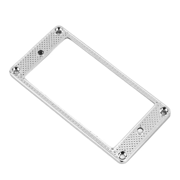 Silver Zinklegering Konturerad Gitarr Pickup Ram för Les Paul Elgitarr, Pro Monteringslist, 1-pack