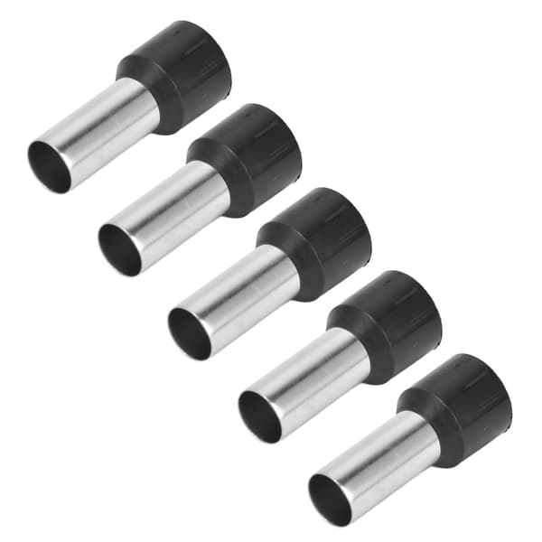 50 stk. isolerede kabeltyller, EU-stil, ledningsendeforbindelser 4 AWG E25‑16