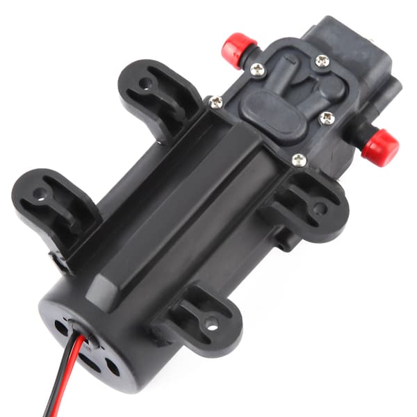 24V 60W Mini elektrisk vattenpump 5L/m flöde mikromembranpump 1,5m sug