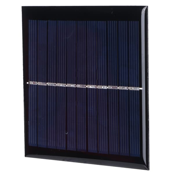 1W 5.5V solpanelplade DIY polysilicium solopladningsmodul til 3.7V-5V batteri