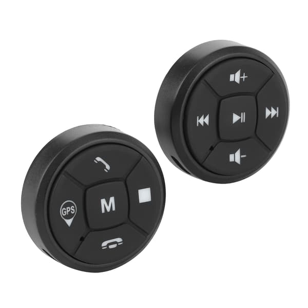 Trådlös rattfjärrkontrollknapp för GPS Volym Bil Audio Switch