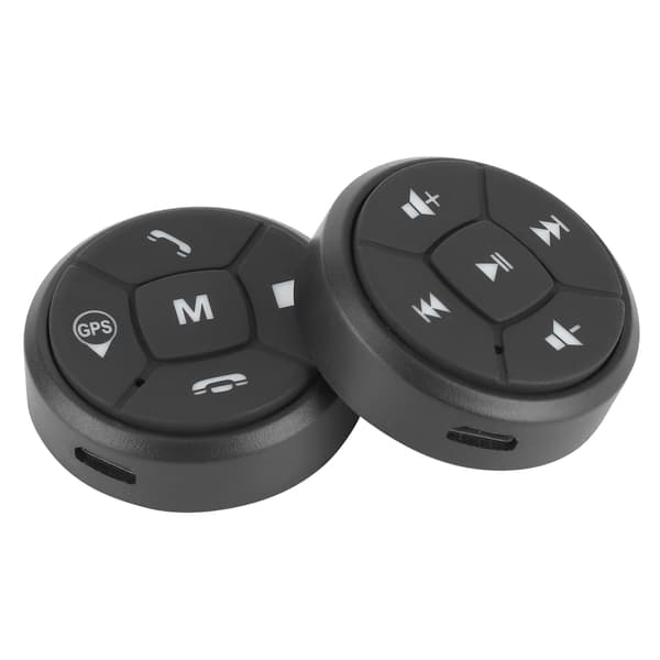 Trådlös rattfjärrkontrollknapp för GPS Volym Bil Audio Switch