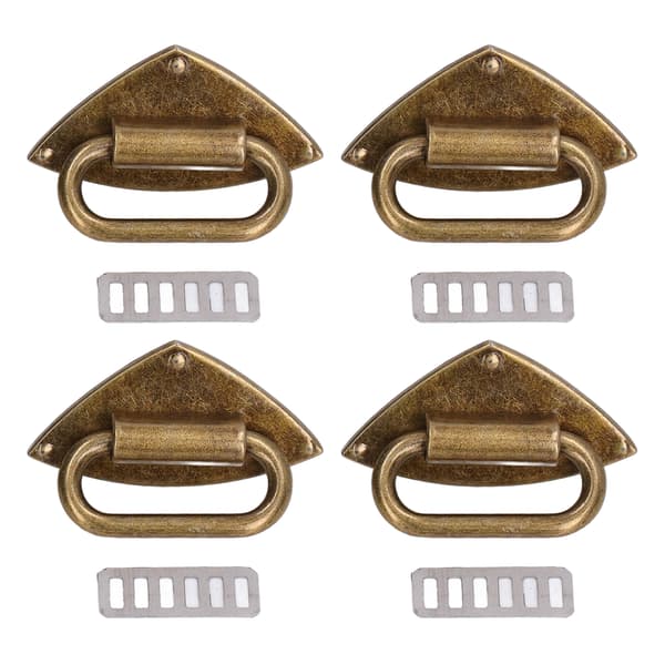 Robust Bronze Taskespænde Lås Holdbar Dekorativ Pung Hardware til DIY Håndtasker Håndværkstilbehør