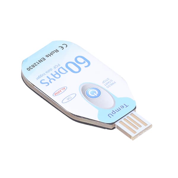 Mat temperaturinspelare Bärbar temperaturdatalogger PDF-rapport USB-driven datalogger