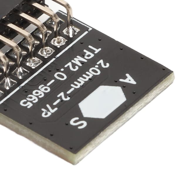 TPM 2.0 Säkerhetsmodul 14-stift 2x7P Chip för ASUS Moderkort, Win11 Redo Trusted Platform