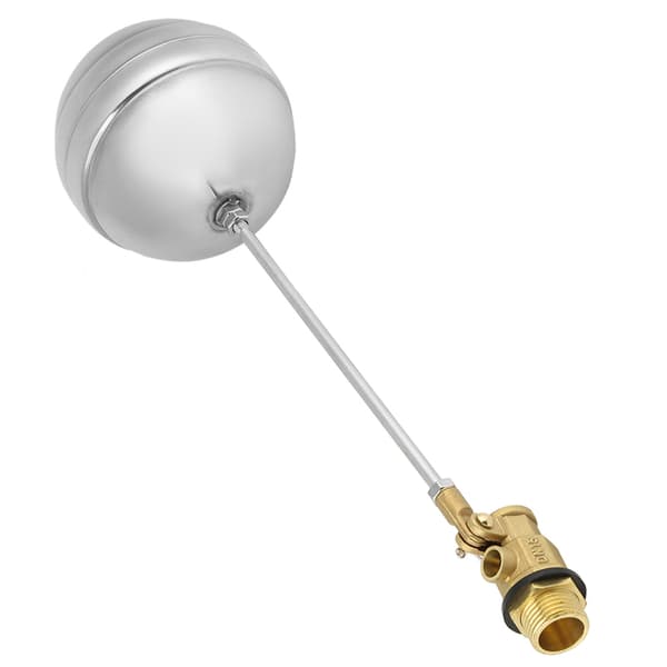 DN15 G1/2 Messing Han Gevind Vand Sensor Rustfrit Stål Flydekugleventil