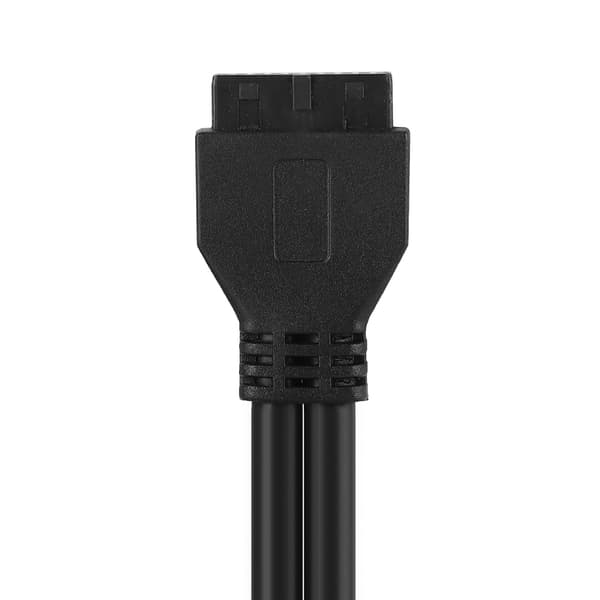 USB 3.0 & USB 2.0 19-bens HD Audio Frontpaneladapter med Headerkabel