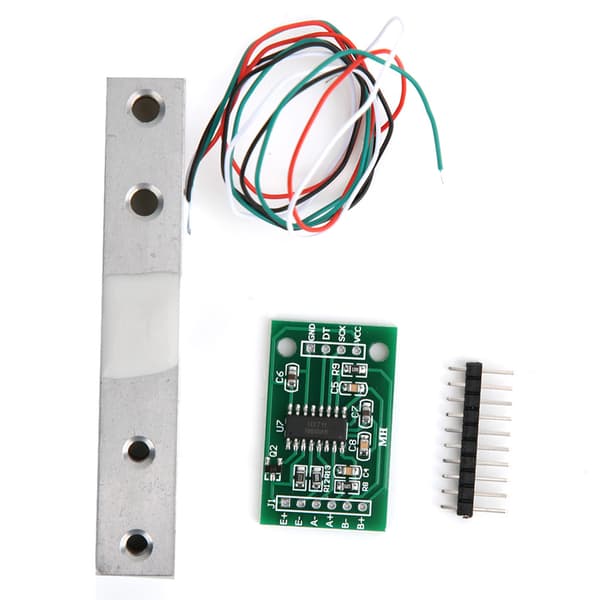5KG Viktsensor HX711 Modul Hög Noggrannhet Elektronisk Våg Tryck Tillbehör