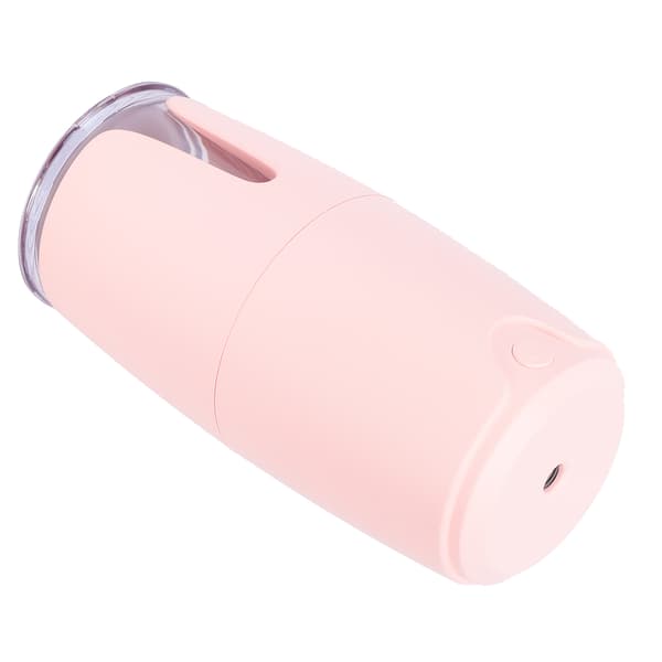 Mini USB Stor Kapacitet Tyst Aromaterapi Diffuser Luftfuktare för Bil Skrivbord Sovrum Kontor Rosa