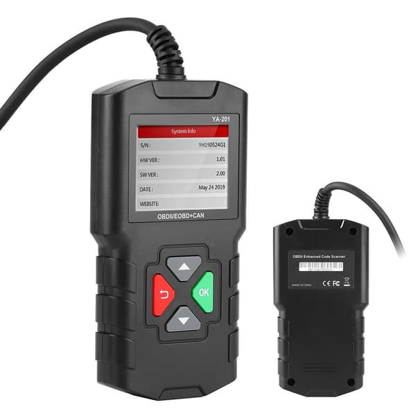 OBDII EOBD Bil Diagnostisk Scanner Fejlkodelæser Værktøj Auto Motor Tester