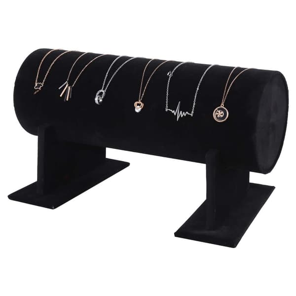 Sort Hårbøjle Organizer Stativ Holder Rack Hår Smykker Display Tilbehør