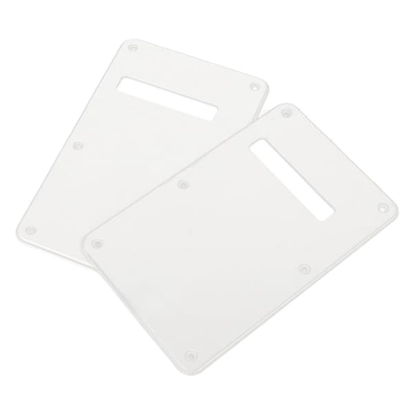 2 st elgitarr bakplatta Scratchplate Cover musikinstrument delar tillbehör vit