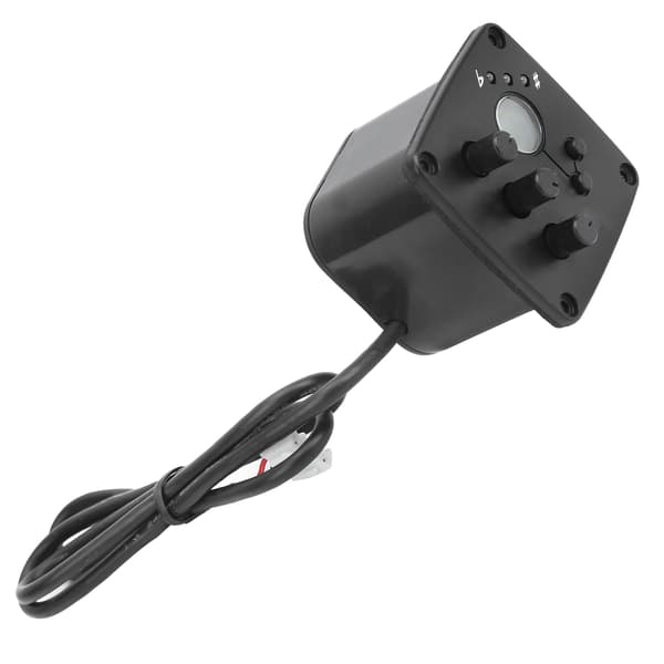 Guitar EQ Pickup E-2T 2-bånds Equalizer LCD Tuner Instrumenttilbehør