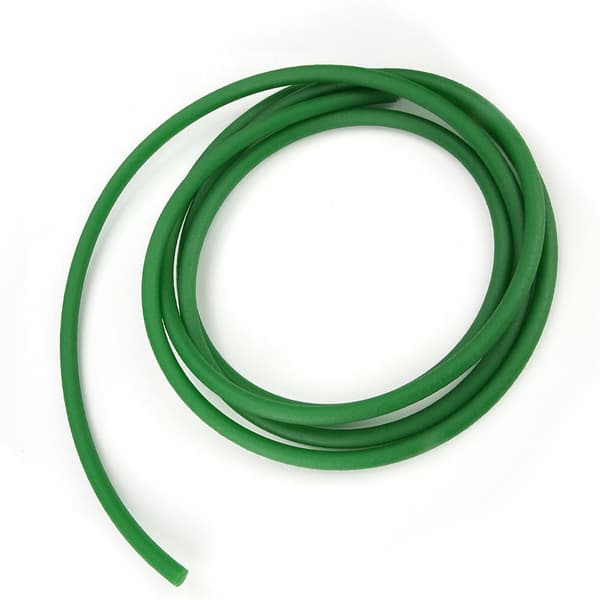 Grøn ru overflade PU polyurethan rundrem til drivtransmission (10mm*3m)
