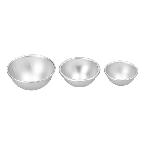 Gør-det-selv aluminiumsforme til badebomber Letvægts husholdningsisbakke kagebageformsæt#22