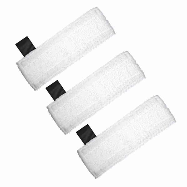 3 stk. mikrofiber moppepuder erstatning til Karcher SC2 SC3 SC4 SC5 moppeklud tilbehør