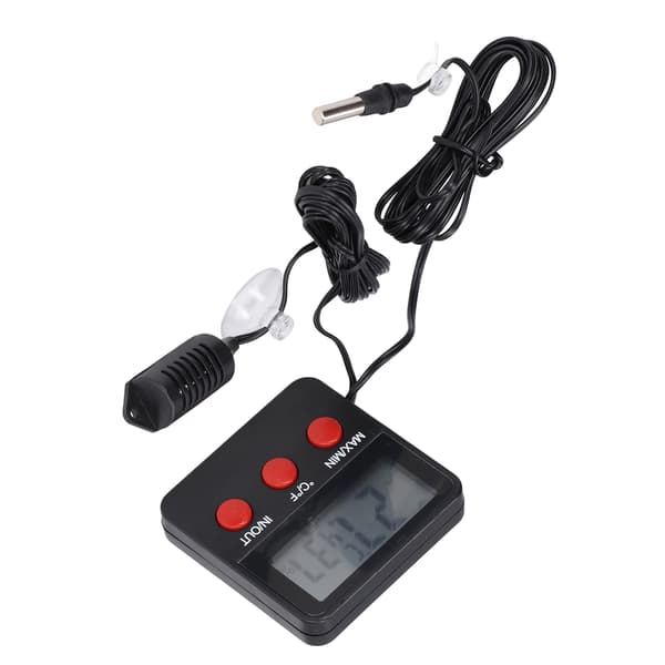 Fugtighedstemperaturmåler Mini Termometer Digital Display Temp Sensor Måler Hygrometer DTH‑74
