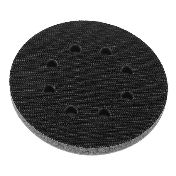 125 mm diameter blød buffer svampe-interfacepude til slibepuder (8 huller)