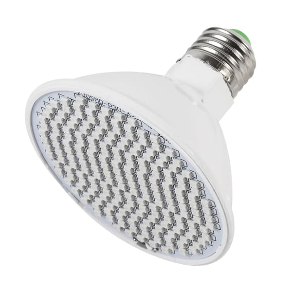 24W 200-LED Plantegrowlys E27 Hydroponisk Blomster Grøntsagsdyrkningslamper 85~265V