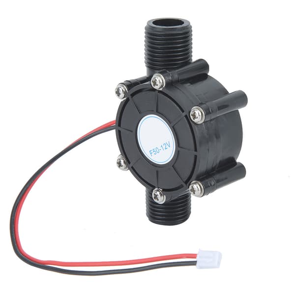 12V 10W Sort DC Elektrisk Mini Hydroelektrisk Vandgenerator Del