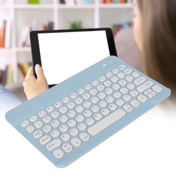Trådløst tastatur Pålidelig forbindelse til telefon, tablet, bærbar computer, iOS, Android, Windows, kontor, hjem, Bluetooth