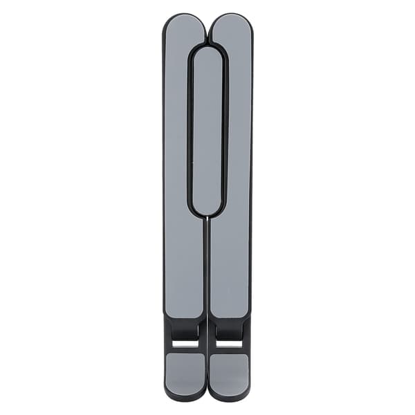 Bærbar computerstativ Justerbar Sammenklappelig Holder 11-17 tommer Notebook Køler Ventilationsbase Sort