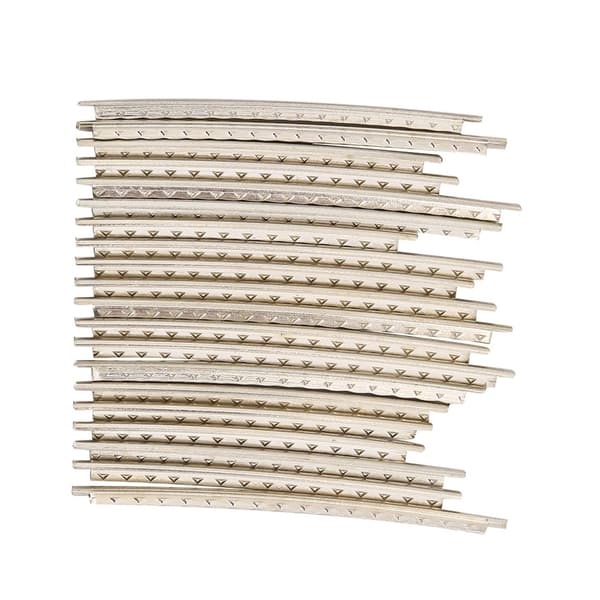 20-pack gitarr vit kopparbandtrådssats 2 mm för folkgitarrer