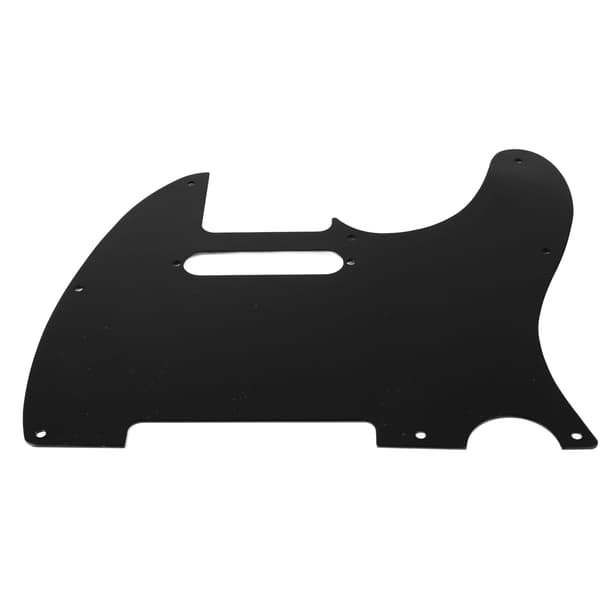 Svart elgitarr-plektrumskydd i aluminiumlegering, robust repskyddsplatta
