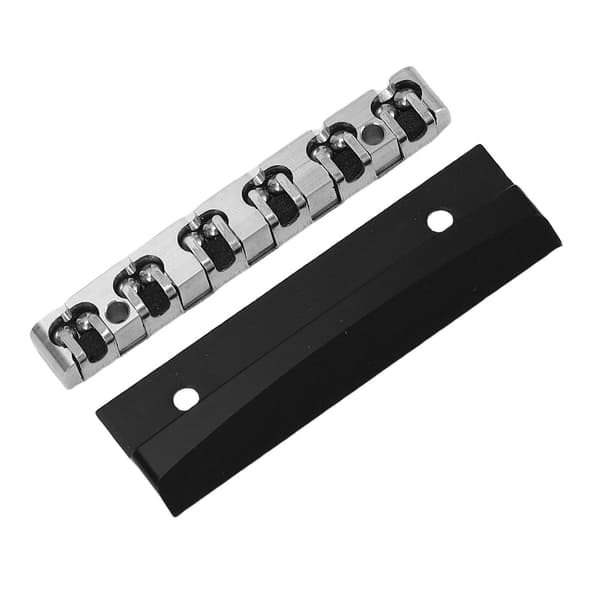 Elgitarr Roller Nut 43mm Rostfritt Stål Stall Del för Tele Style