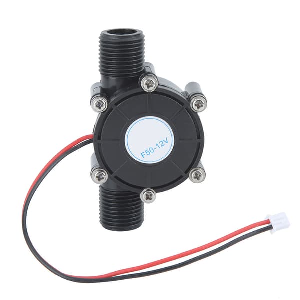 12V 10W Sort DC Elektrisk Mini Hydroelektrisk Vandgenerator Del