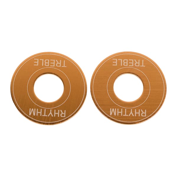 2-pack guld aluminiumlegering elgitarr 3-vägs pickup-väljare vippströmbrytare brickringar för rytm diskantplatta