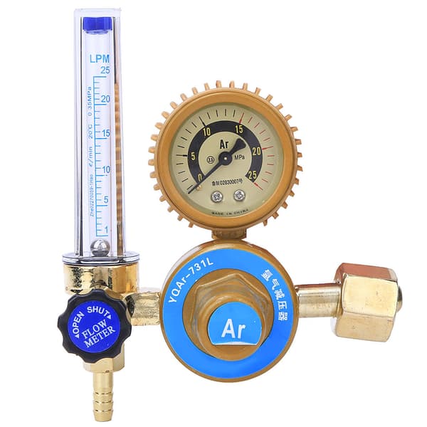 Argon CO2 Mig Tig Flowmåler Regulator Trykmåler Svejser Dele