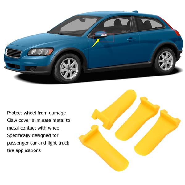 4 st plastfälgskydd käftklämmor för Corghi däckmaskiner
