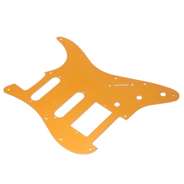 SSH elgitarrplektrumskydd aluminiumlegering orange repskydd för skydd
