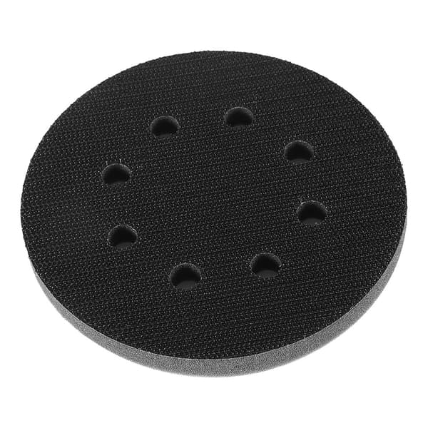 125 mm diameter blød buffer svampe-interfacepude til slibepuder (8 huller)