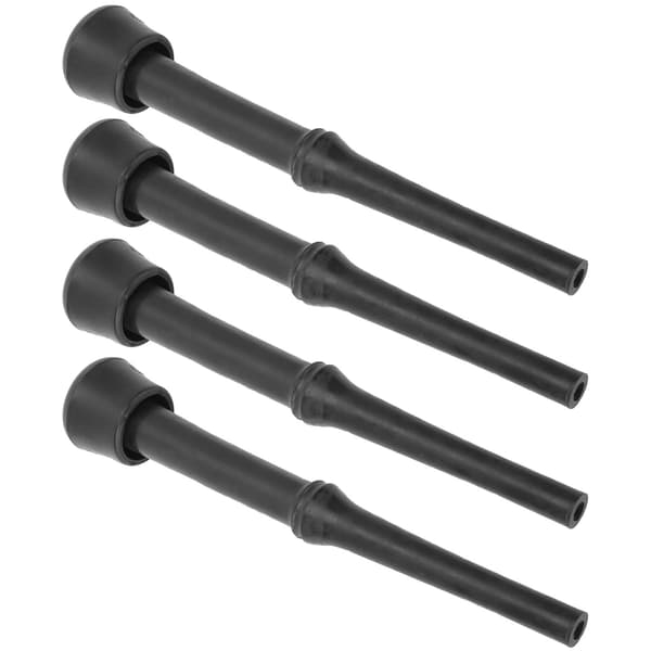 4PCS DDL Mjölkmaskinsfoder Gummi Foder Tillbehör för Komjölkmaskin