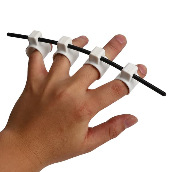 Finger Expander Fingertoppsövning Gitarr Musikinstrument Plast Flexibelt Hjälpmedel