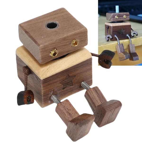 Valnød Træ Bil Ventil Aroma Diffuser, Tom Æterisk Olie Flaske Ornament til Køretøjer
